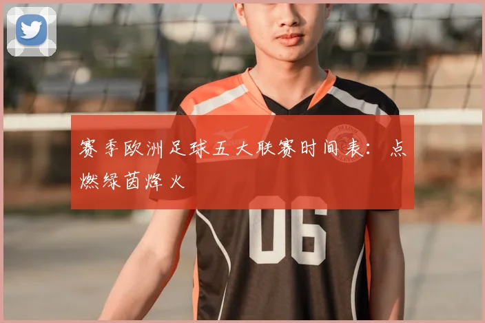 赛季欧洲足球五大联赛时间表:点燃绿茵烽火